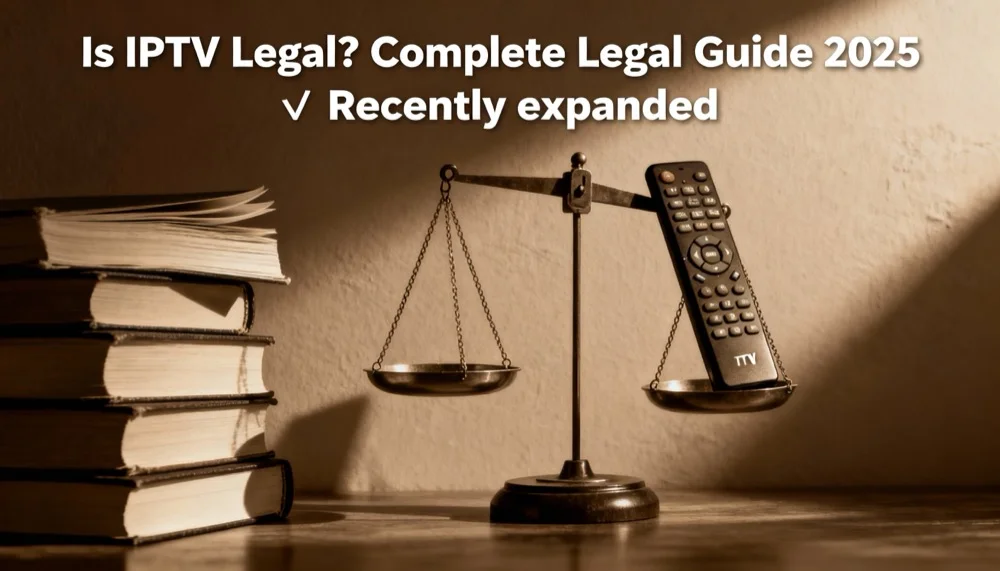 Is IPTV Legal? Complete Legal Guide 2025